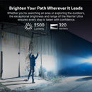 Olight Warrior Ultra 2500 Lumen Rechargeable LED Flashlight 1 * 21700 Battery - Navy Blue