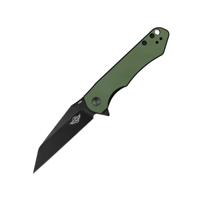 Olight Freeze OD Green Tactical Folding Knife 3.26" 154CM Aluminum Scales