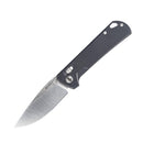 SRM Knife - 3.39" Brushed Blade - Black G10 Handle - 168L-GB