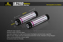 XTAR Protected 18700 2600 mAh Button Top Rechargeable 3.7V Li-Ion Battery