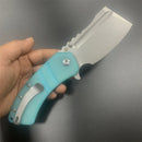 Kansept XL Korvid 3.55" 154CM Tiffany blue G10 T1030A7