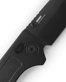 Benchmade 748BK-01 NARROWS Folding Knife 3.43" DLC M390 Matte Black DLC Handles