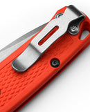 Benchmade 533-04 Limited Mini Bugout AXIS Folding Knife 2.82in S30V Blade Mesa Red Grivory Handles