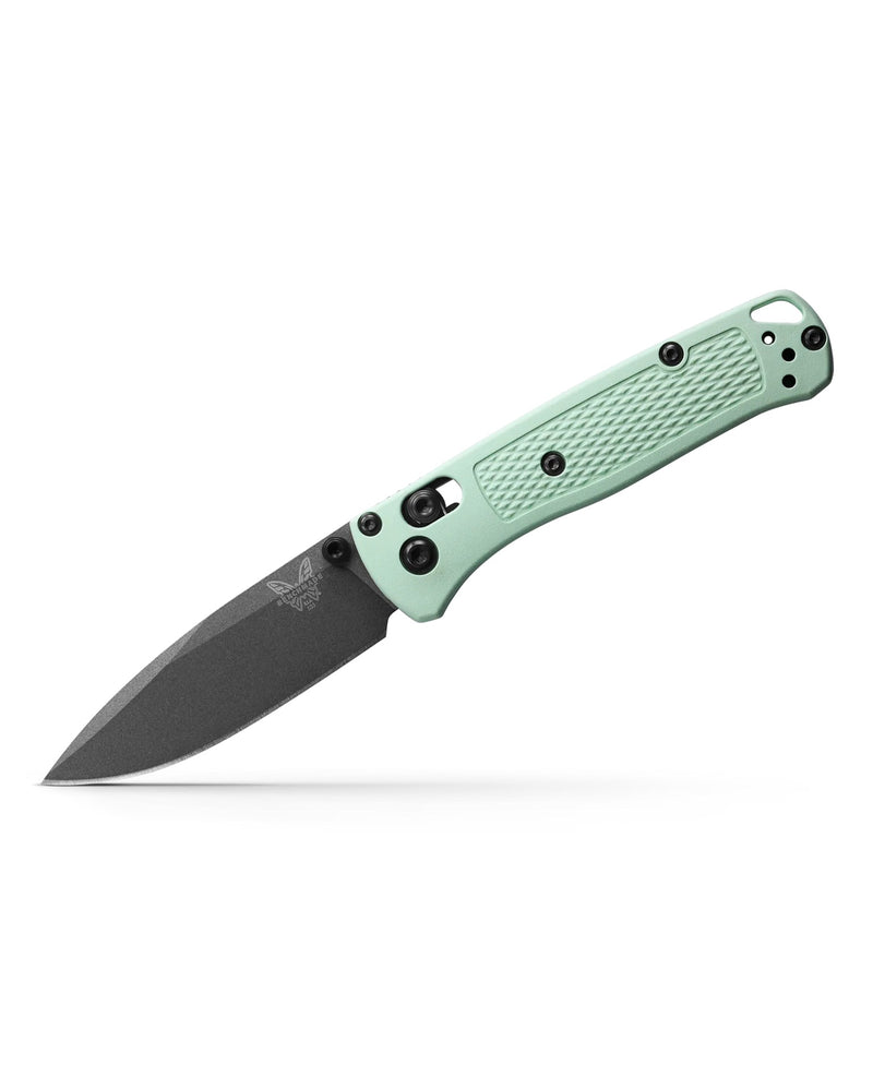 Benchmade 533GY-06 Limited Mini Bugout Folding Knife 2.82in S30V Gray Cerakote Blade Sea Foam Grivory Handles