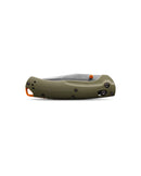 Benchmade TAGGEDOUT Folding Knife 3.5in S45VN Steel OD Green G10 Handles