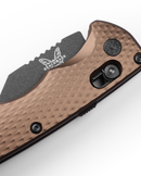 Benchmade AUTO IMMUNITY 1.95" M4 Flat Dark Earth Aluminum Handles 2950BK-1