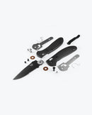 Benchmade 551SBK-S30V Griptilitan Folding Knife 3.45" Black CPM-S30V Black Grivory Handles