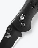 Benchmade 556SBK-S30V Mini Griptilian 2.91" Black CPM-S30V Black Grivory Handles