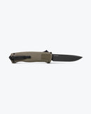 BENCHMADE SHOOTOUT DROP-POINT 5371BK-01 3.49" CPM-CRUWEAR BLACK DLC GRIVORY RANGER GREEN HANDLES