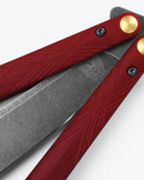 Benchmade Necron 99BK-1 4.59" Black CPM-S30V Ruby Red G10 Handle