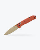 Benchmade Bugout 535TN-10 AXIS Lock 3.235" Desert Verde Cerakote CPM-S30V Rust Orange Grivory Handles