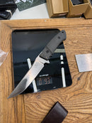 North Mountain Blade Utility B Hiroshii Suzuki Handmade Japanese SKD11 Steel Carbon Fiber Handle