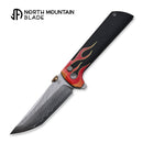 North Mountain Blade Chop 2 Hot Rod 2406-HotRod flame G10 handle scales