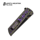North Mountain Blade CHOP 2 2406-PRCF-DLC button lock detail