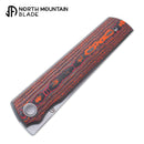 North Mountain Blade 2412-ORCF handle detail