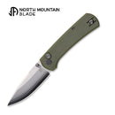 North Mountain Blade Ultra Mini 2628-GR front view – 2.95" SLD-Magic drop point folding knife