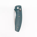TRM Bulldog Rev. B 2.95" 20CV Folding Knife Forest Green G10 3D Handles River-Lok USA Made EDC