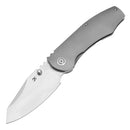 CAVEMAN Stonewashed CPM 20CV Stonewashed Titanium