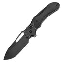 Quasar Blackwash 154CM 3CR,Black Micarta