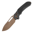 Quasar Dark Rose Gold Finished 154CM 3CR,Black G10