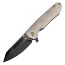 Kansept Superhawk 3.89'' CPM-S35VN Blackwash Titanium with Orange Peel Finish K1084A2