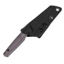 Tenable Parr G011B1 – 3.12" Blackwash CPM S35VN Drop Point Blade, Shred Carbon Fiber Handle, Liner Lock
