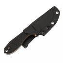Tenable Tiny Dancer G014A1 – 3.17" Rose Gold Coated D2 Drop Point Blade, Black G10 Handle, Fixed Blade EDC Knife