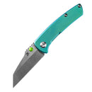 Kansept Little Main Street 2.26" Stonewashed CPM-S35VN Titanium Green K2015A4