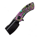 Kansept Mini Korvid 1.45" G10 with Undead Print-Purple T3030B3