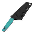 Tenable Parr G011B3 – 3.12" Reverse Tanto 14C28N Blade, Tiffany Blue G10 Handle, Kydex Sheath – Designed by Jonathan Styles