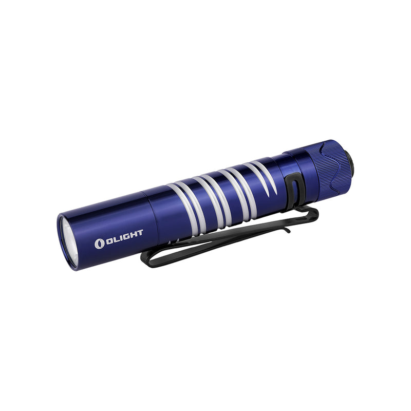 Olight i5R Regal Blue Rechargeable Tail-Switch EDC Flashlight 350 Lumens 1*14500 Battery Included