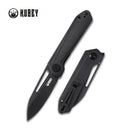 Kubey Knife Royal 2.99" D2 Black G10 KUB321H