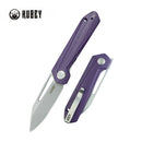 Kubey Knife Royal 2.99" 14C28N Purple G-10 KUB321U