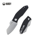 Kubey Knife Monsterdog 2.95" 14C28N Black G10 KUB337A