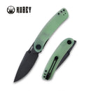 Kubey Knife Momentum 3.43" AUS-10 Jade G10 KUB344J