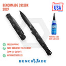 Benchmade 391SBK SOCP Folding Knife CF Elite Handles 4.47in Serrated D2 Steel Blade