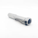 Dawson Machine Craft Divot Slimmer Aluminum EDC Flashlight – Tumbled Finish, 10440 Button Top