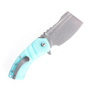 Kansept XL Korvid 3.55" 154CM Tiffany blue G10 T1030A7