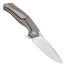 Kansept  HAVÃƒËœRN 3.48" CPM S35VN Bronze Anodized Titanium + Copper Carbon Fiber Inlay K1069A4