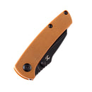 Kansept Little Main Street T2015A8 – 2.26" 154CM Drop Point Blade, Brown G10 Handle, Liner Lock – Designed by Dirk Pinkerton