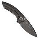 Kansept ODD 21 3.08" Blackwash CPM 20CV Blackwash Titanium with Bronze Anodized Holes Black Stonewashed K1077A1