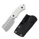 Kansept Korvid S 2.9" 14C28N Black Stonewashed White G10 G2030A2