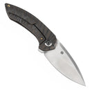 Kansept ODD 21 3.08" Satin CPM 20CV Titanium with Tiger Stripe Finish K1077A4