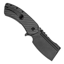 Kansept XL Korvid 3.55" CPM S35VN Carbon Fiber and G10 Black K1030A10