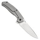 Kansept HAVÃƒËœRN 3.48" CPM S35VN Titanium + Rose Pattern Black & White Carbon Fiber Black and white K1069A2