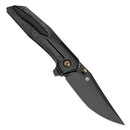 Kansept  Deadite 3.52" CPM S35VN Blackwash Titanium with Shred Carbon Fiber Black K1081A5