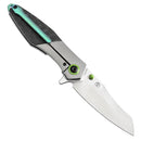 Kansept Mistaken 3.15" Satin CPM 20CV Titanium + Twill Carbon Fiber Black Plain  K1053A2