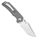 Tenable Fermi T1122A3 – 3.11" Stonewashed 14C28N Blade, Black Micarta Handle with Liner Lock