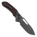 Quasar Blackwash 154CM 3CR,Red and Black G-mascus