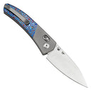 Dako Satin CPM S35VN Stonewashed Titanium, Timascus